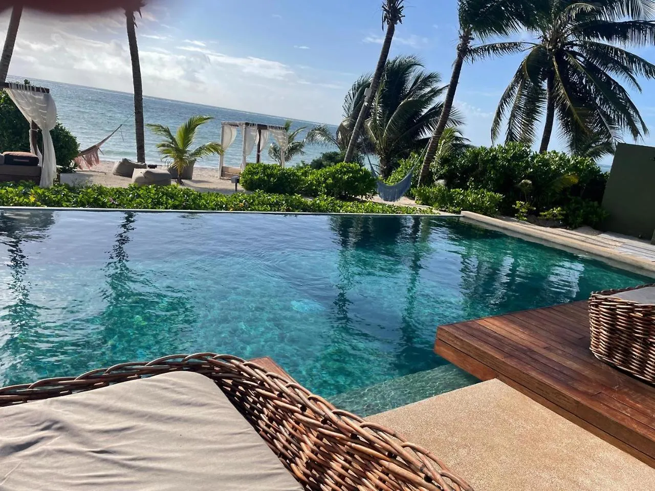 Beach Front Luxury Condo In Tulum Apartment