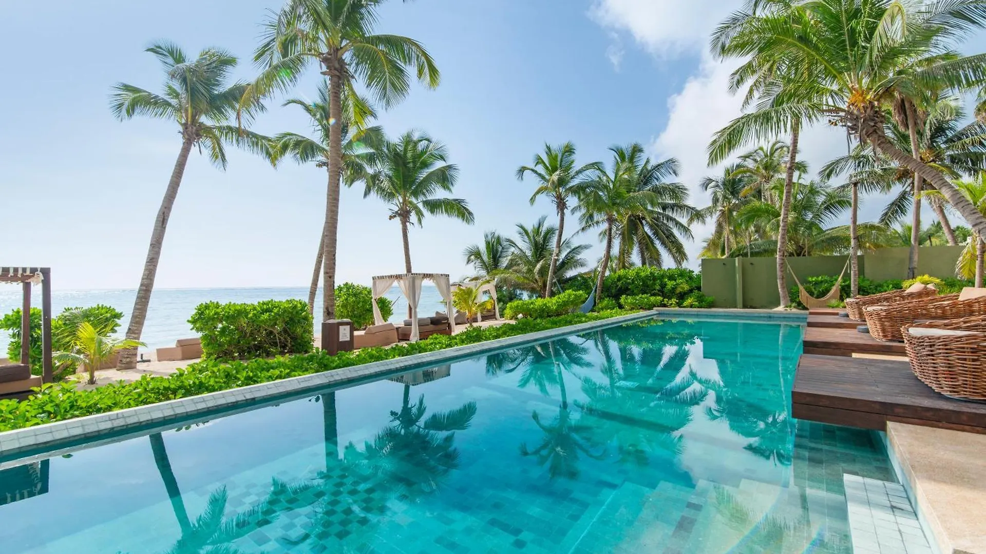 Beach Front Luxury Condo In Tulum Apartment