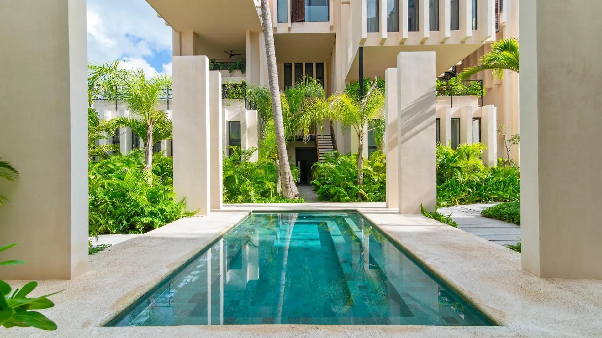 Apartment Beach Front Luxury Condo In Tulum Mexico
